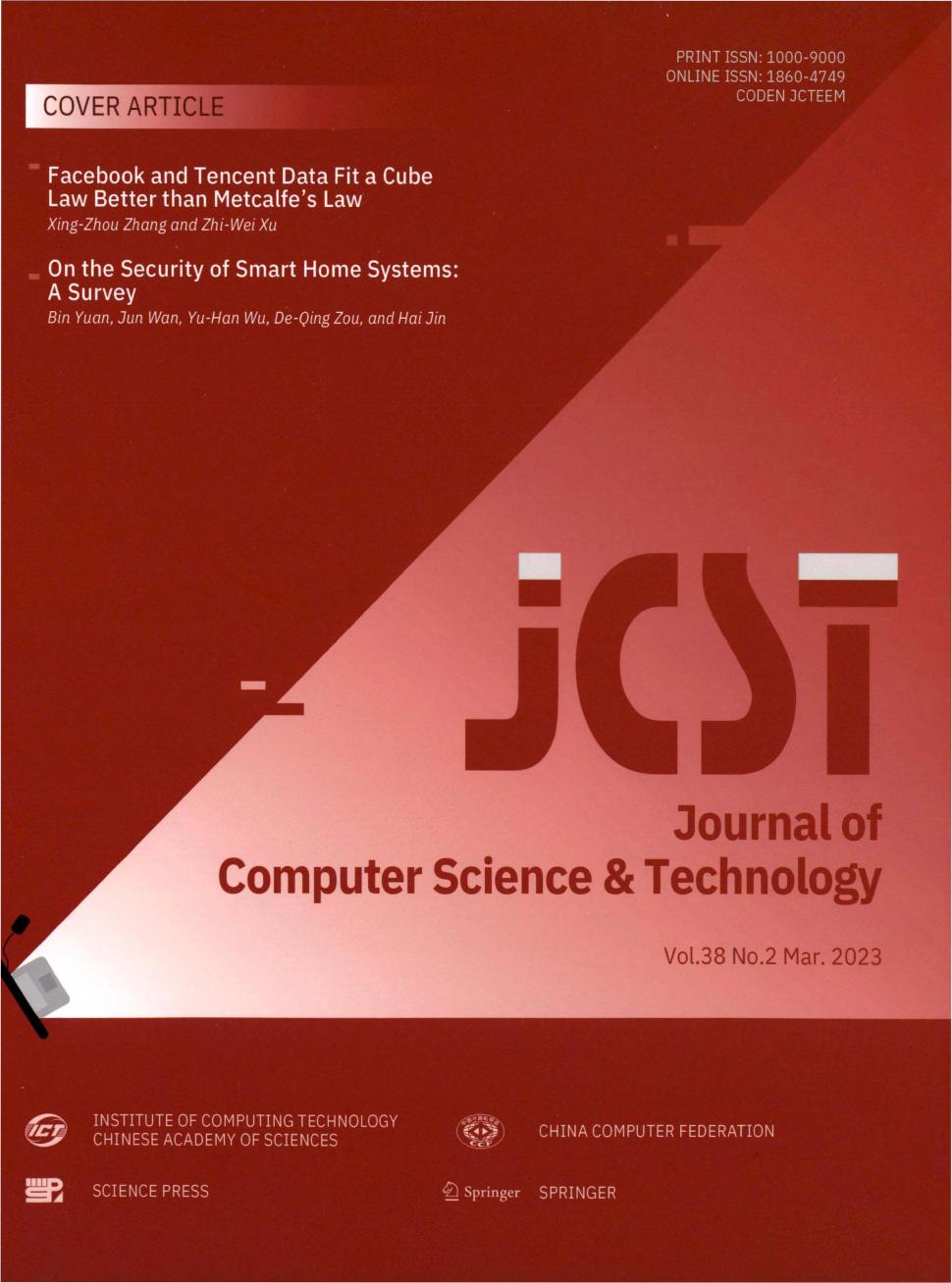 Journal of Computer Science Technology期刊