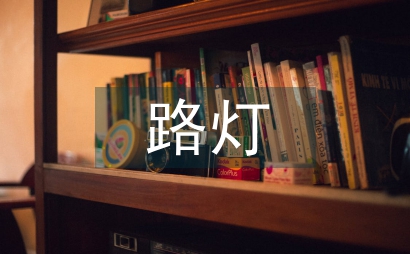 路灯工程施工总结