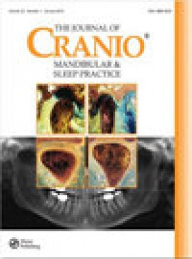 Cranio-the Journal Of Craniomandibular & Sleep Practice