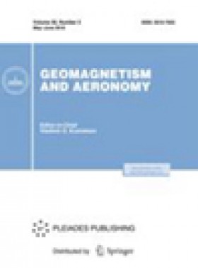 Geomagnetism And Aeronomy