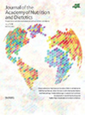 Journal Of The Academy Of Nutrition And Dietetics