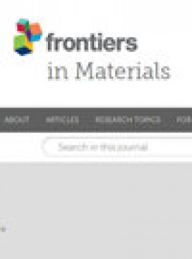 Frontiers In Materials