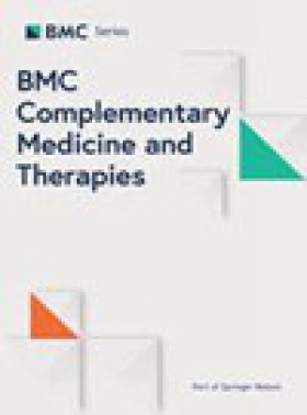 Bmc Complementary Medicine And Therapies