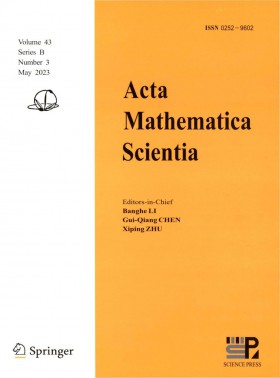 Acta Mathematica Scientia期刊
