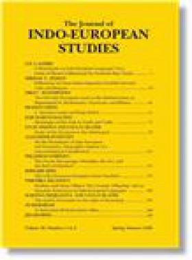 Journal Of Indo-european Studies