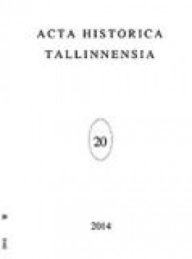 Acta Historica Tallinnensia