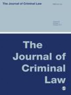 Journal Of Criminal Law
