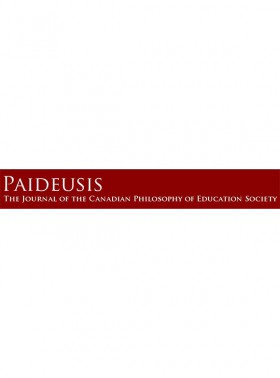 Paideusis-the Journal Of The Canadian Philosophy Of Education Society