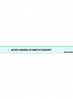 Revista General De Derecho Europeo