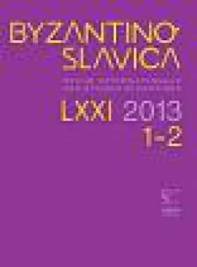 Byzantinoslavica-revue Internationale Des Etudes Byzantines